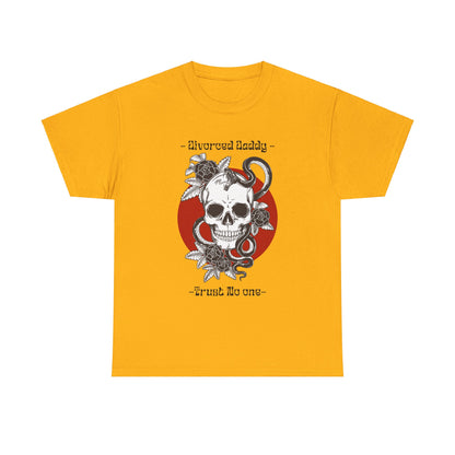 Snake and Skull Trust No One Cotton Tee