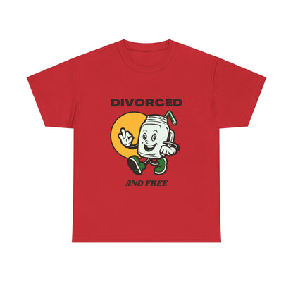 Divorced and Free Cotton Tee