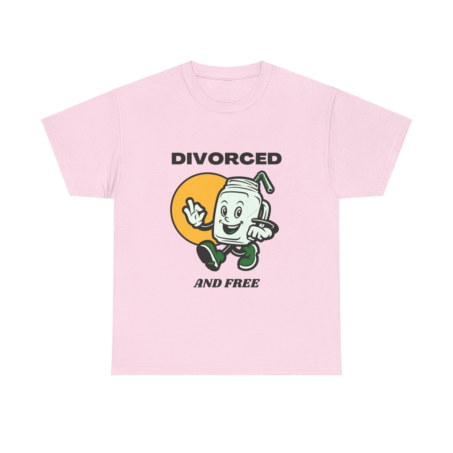 Divorced and Free Cotton Tee