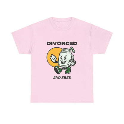 Divorced and Free Cotton Tee