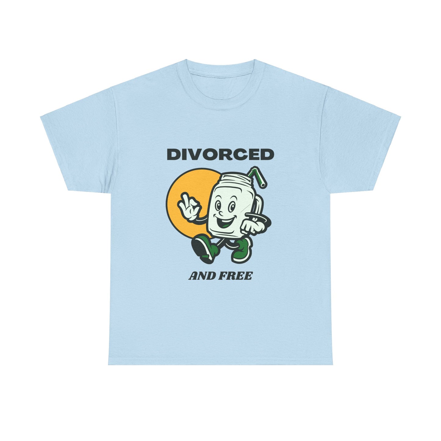 Divorced and Free Cotton Tee