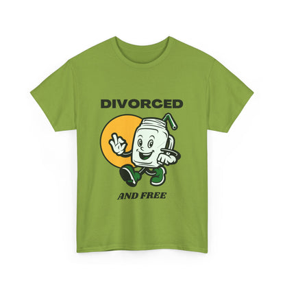 Divorced and Free Cotton Tee