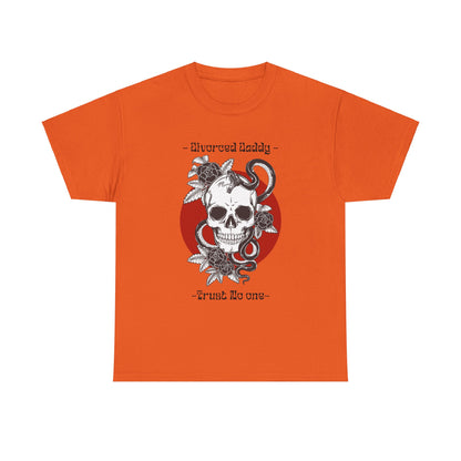 Snake and Skull Trust No One Cotton Tee