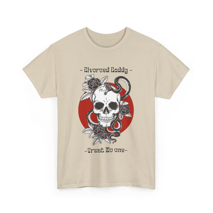 Snake and Skull Trust No One Cotton Tee