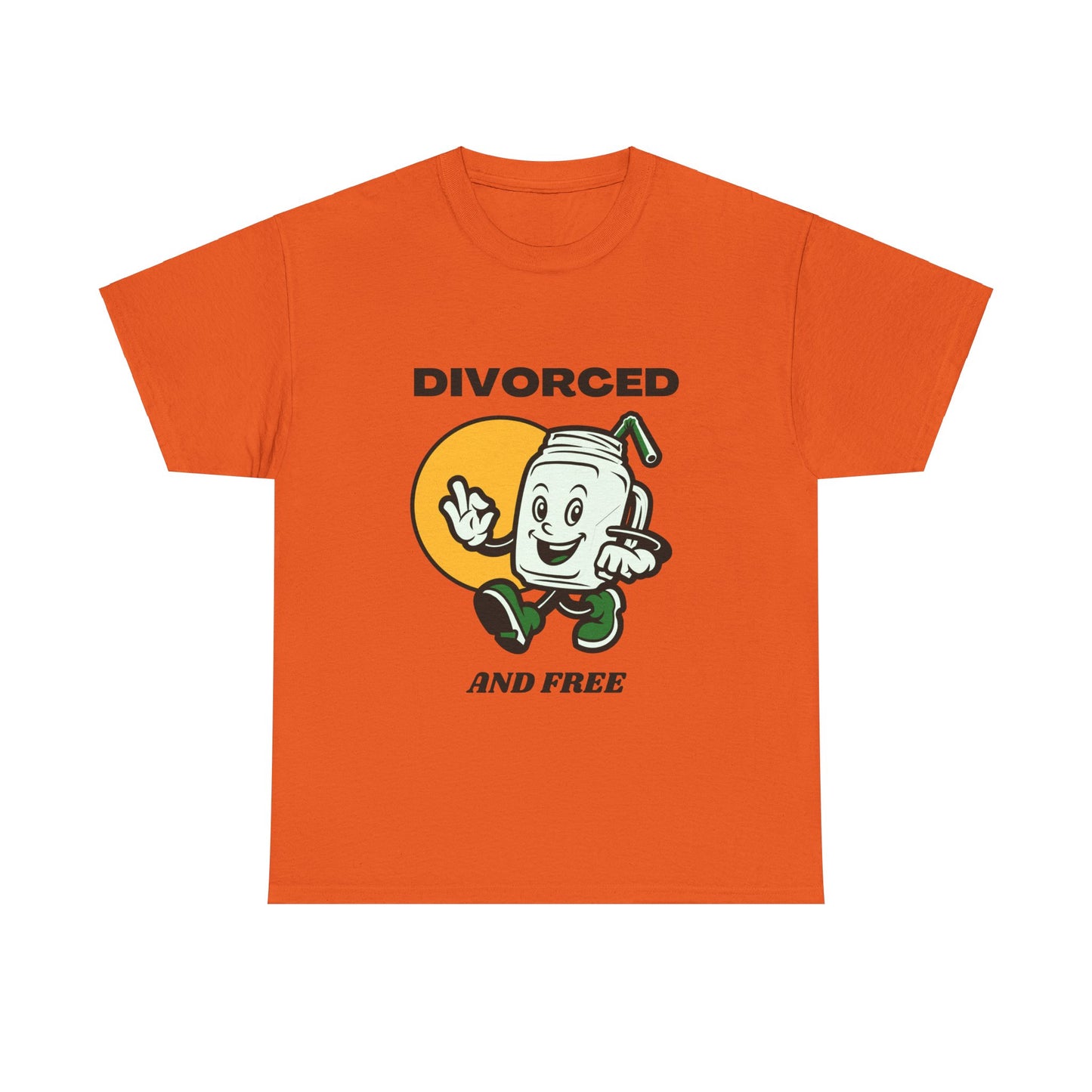 Divorced and Free Cotton Tee