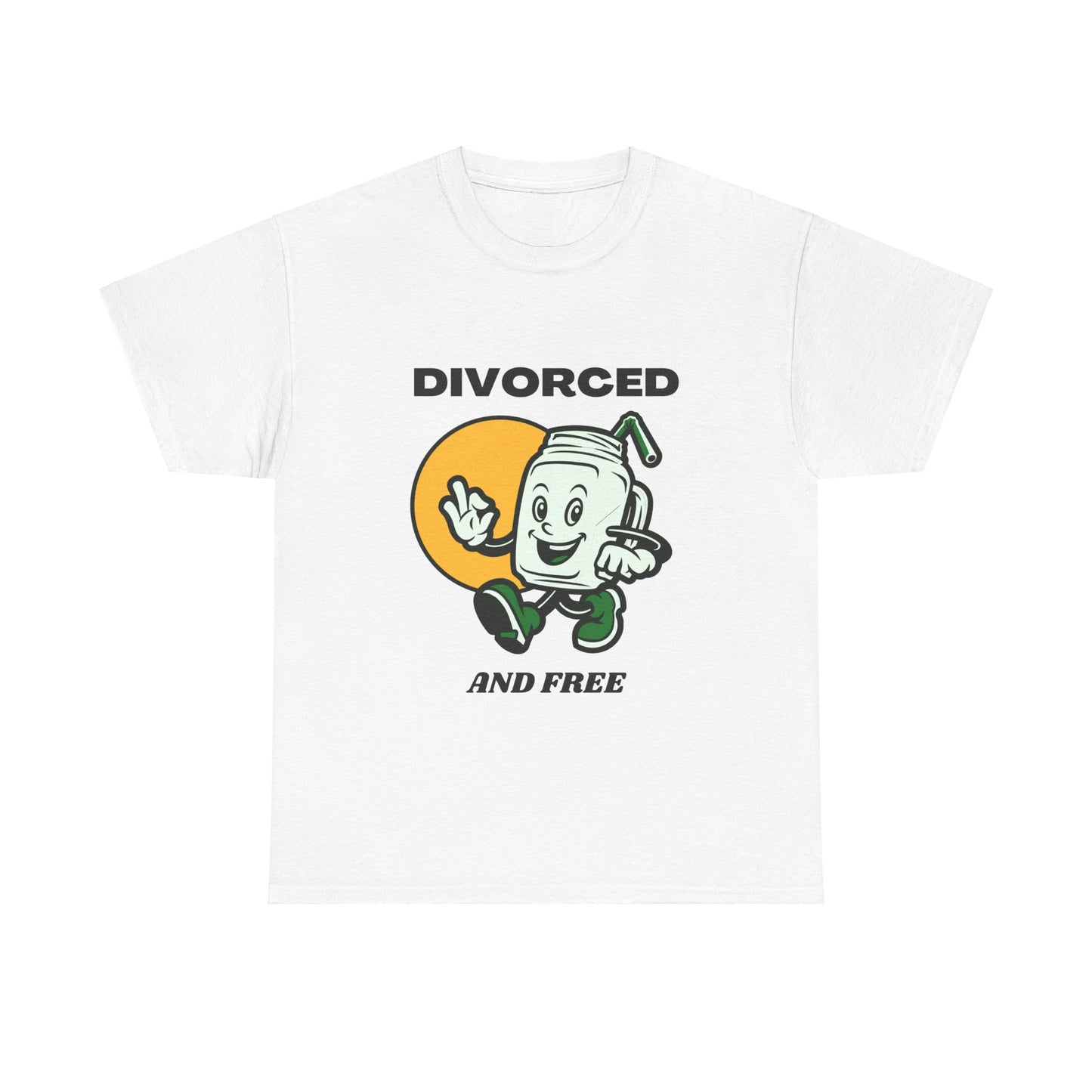 Divorced and Free Cotton Tee