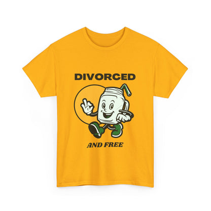 Divorced and Free Cotton Tee