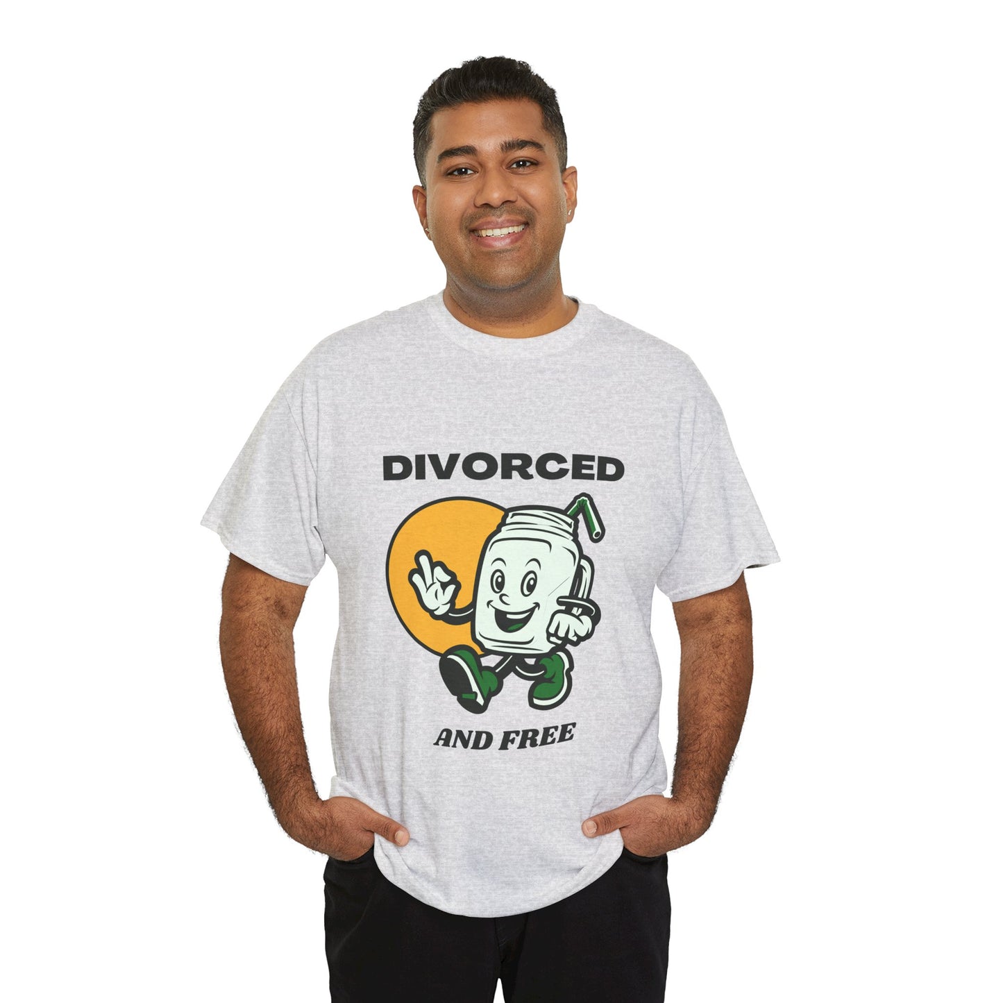 Divorced and Free Cotton Tee