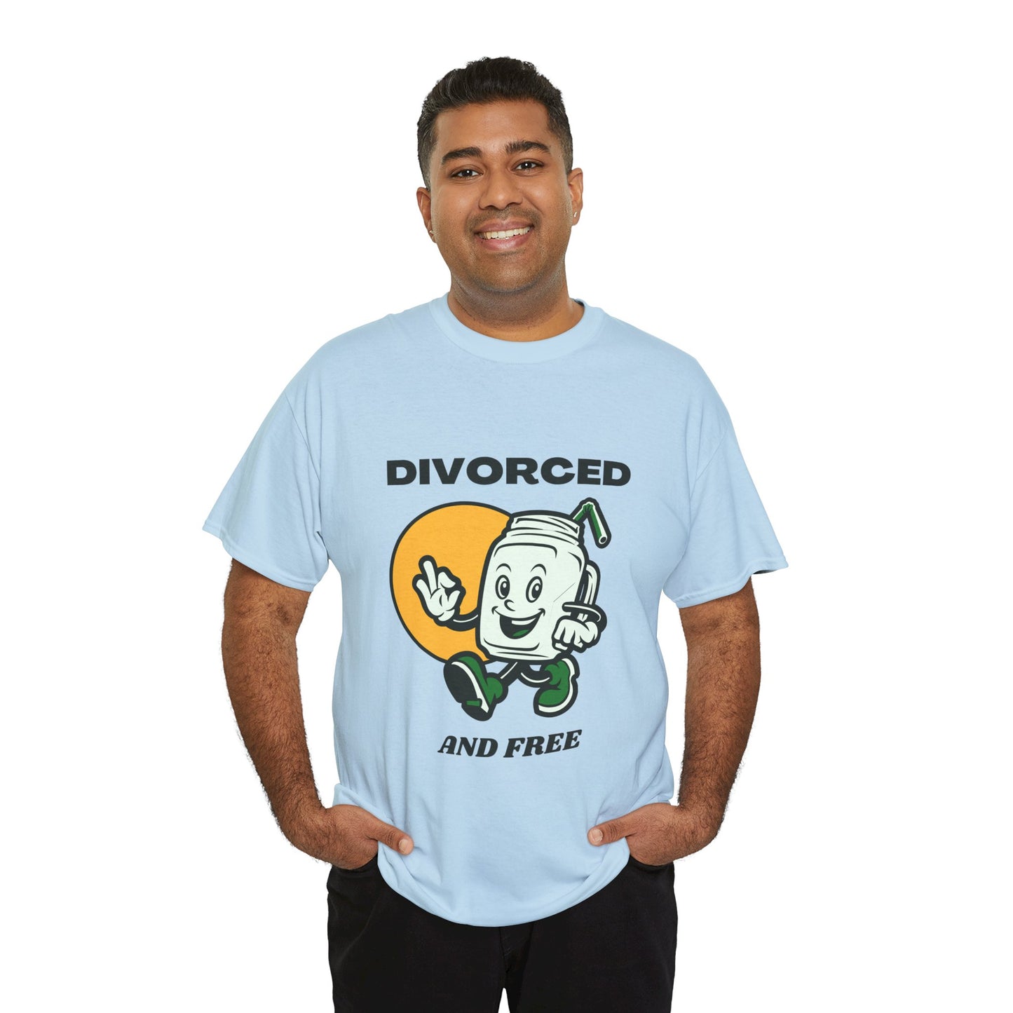 Divorced and Free Cotton Tee