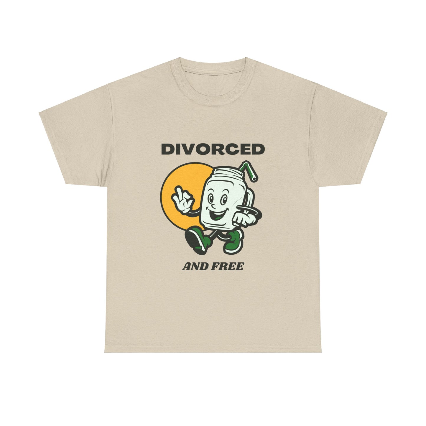 Divorced and Free Cotton Tee