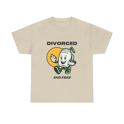 Divorced and Free Cotton Tee