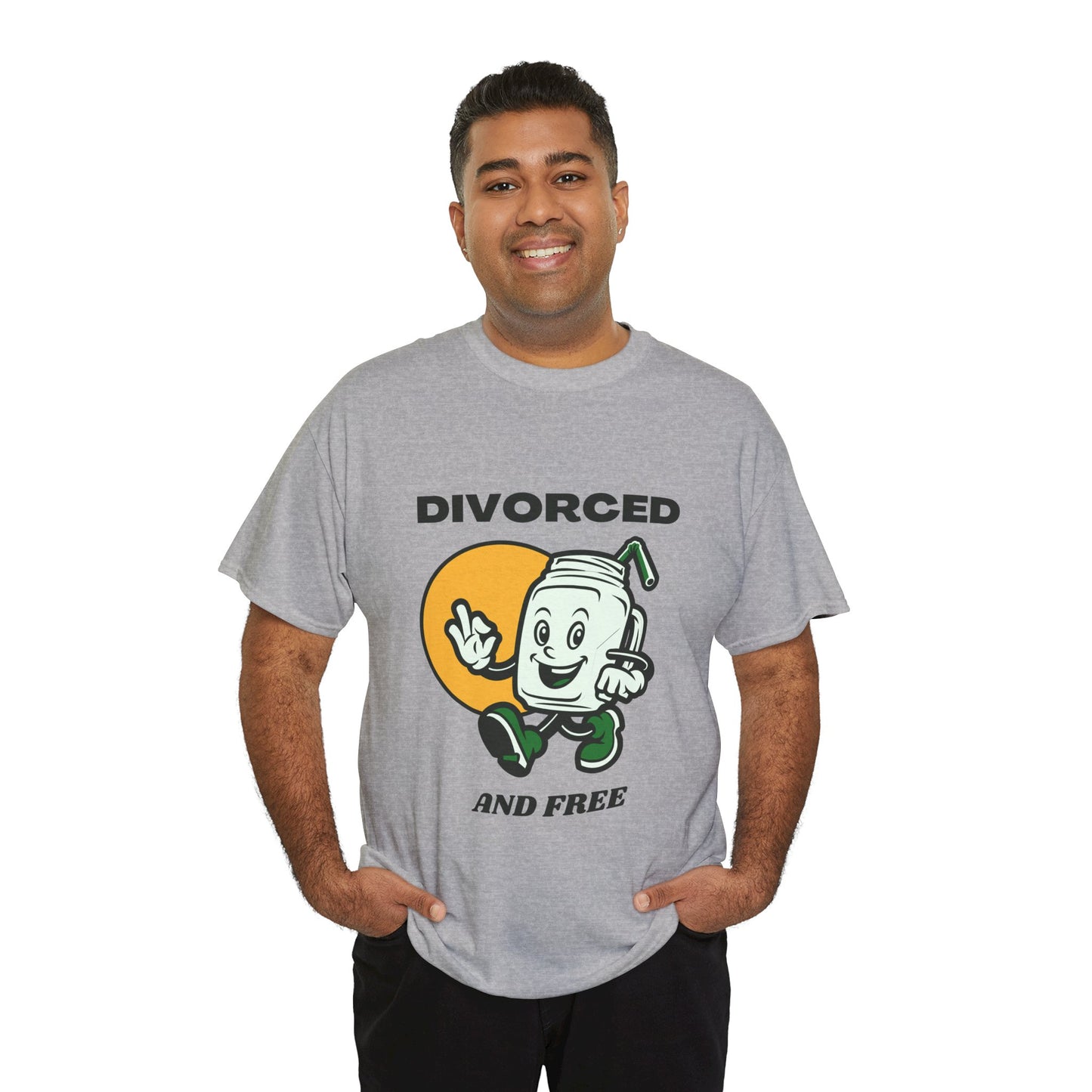 Divorced and Free Cotton Tee