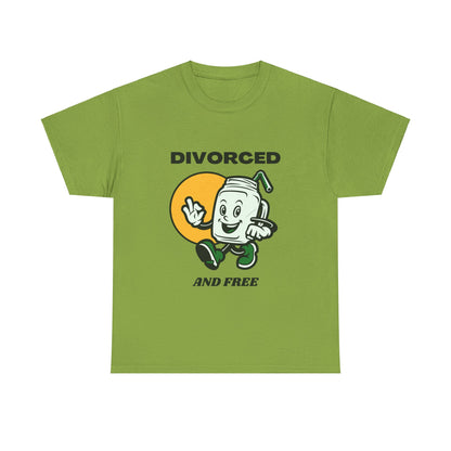 Divorced and Free Cotton Tee