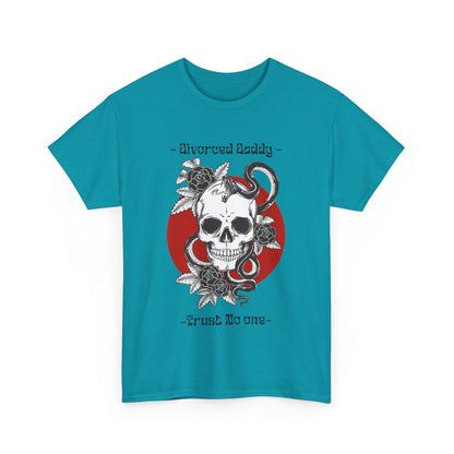 Snake and Skull Trust No One Cotton Tee