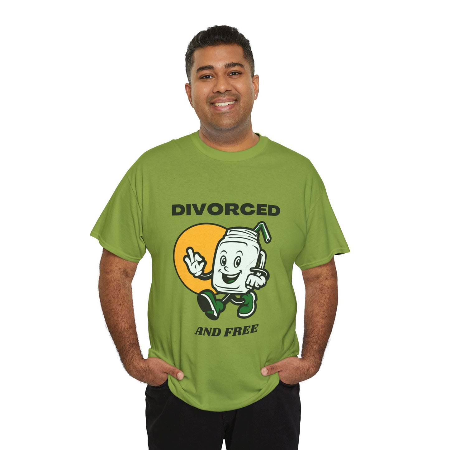 Divorced and Free Cotton Tee