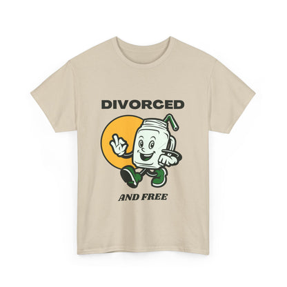 Divorced and Free Cotton Tee